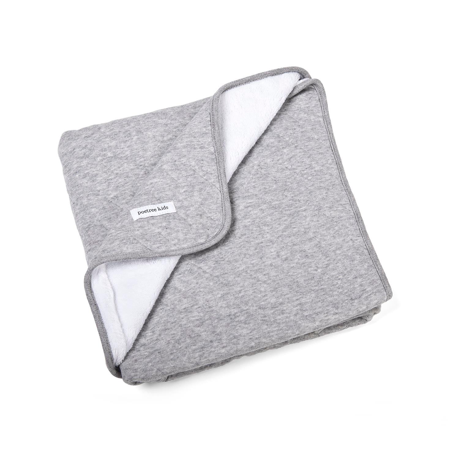Battaniye - Star Grey Welsoftlu Bebek Battaniye 100x135 - Poetree Kids