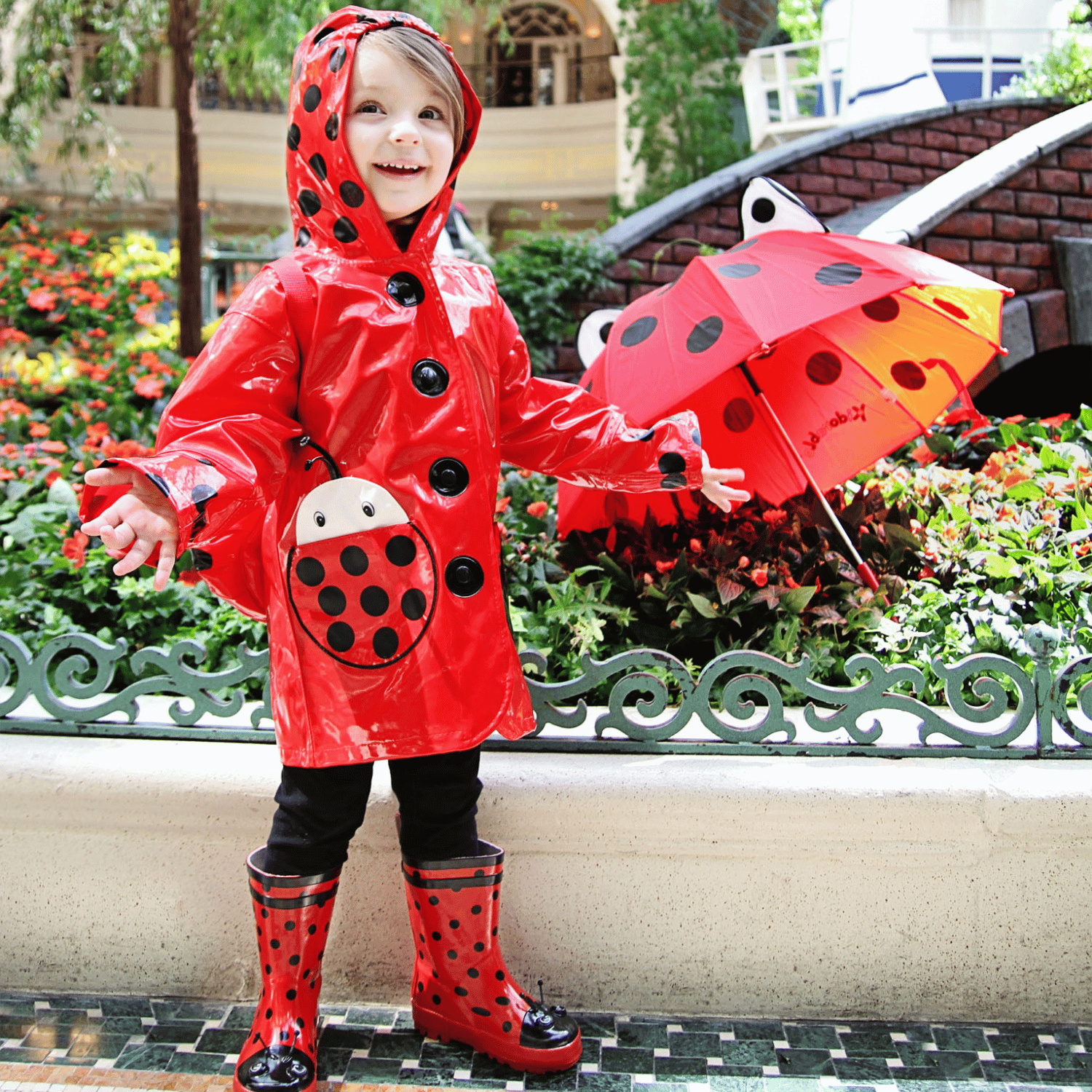 Şemsiye - Uğur Böceği Çocuk Şemsiye - Kidorable