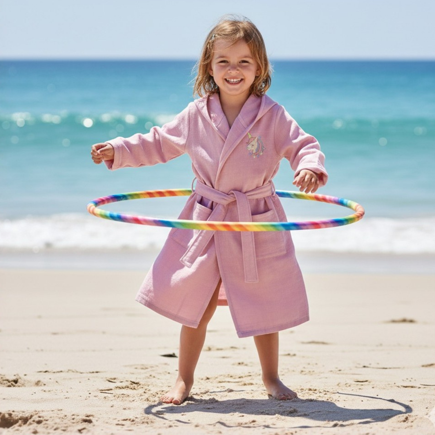 Müslin Bornoz - Unicorn Çocuk Müslin Bornoz - Miespiga