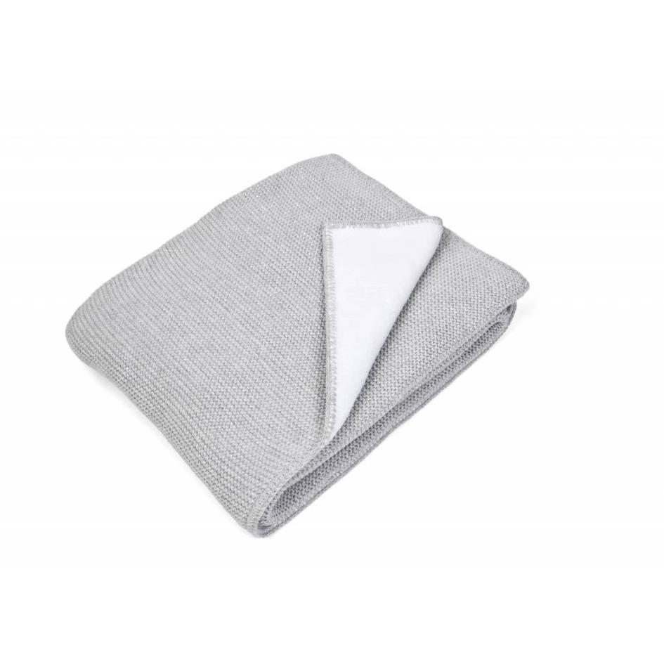 Battaniye - Welsoftlu Battaniye Az Simli Açık Gri 80x100 - Poetree Kids