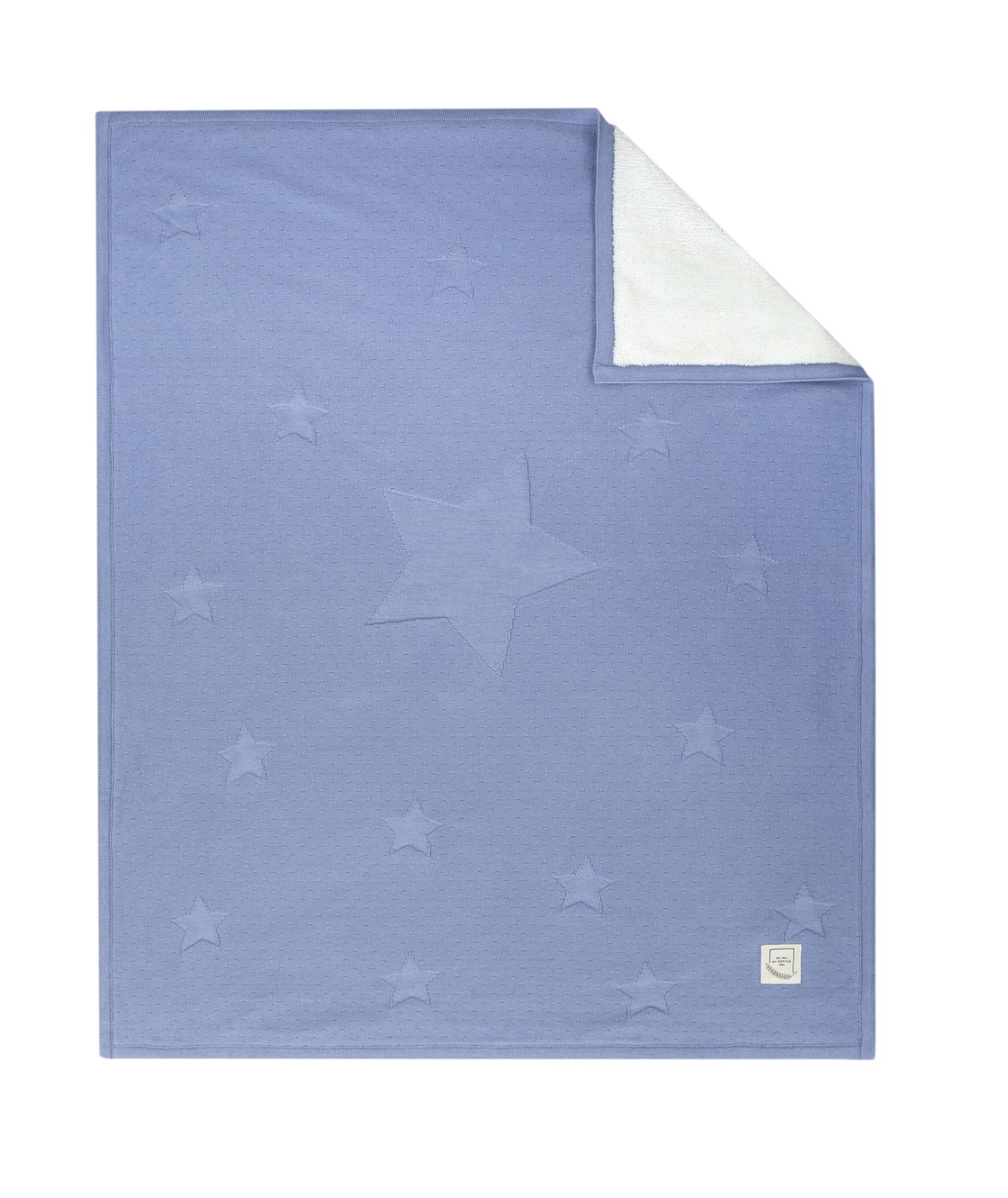 Battaniye - Welsoftlu Kışlık Pamuklu Triko Bebek Battaniyesi Northstar - Miespiga