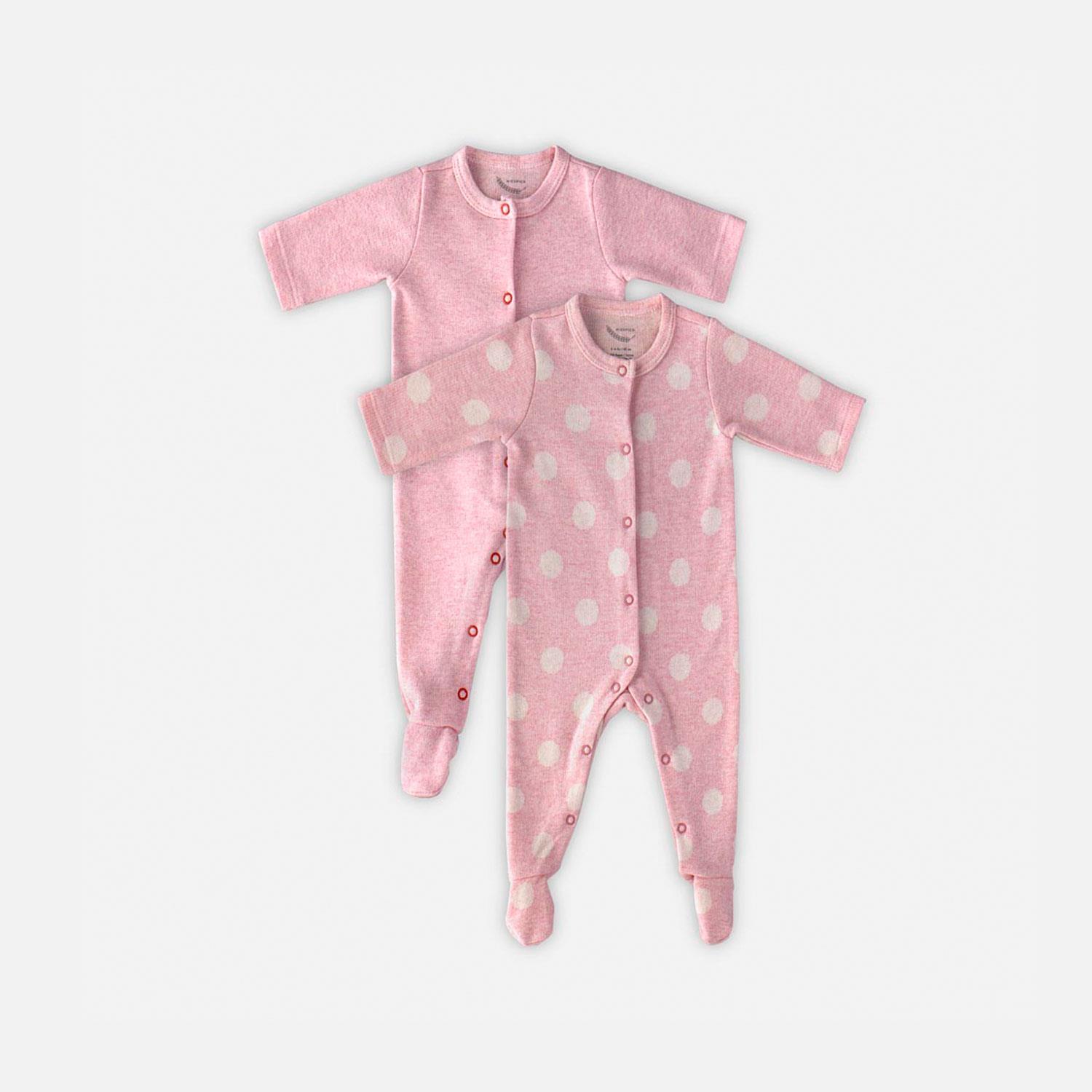 Tulum - Bebek Kışlık Tulum Pinky Po 2'Li Set - Miespiga