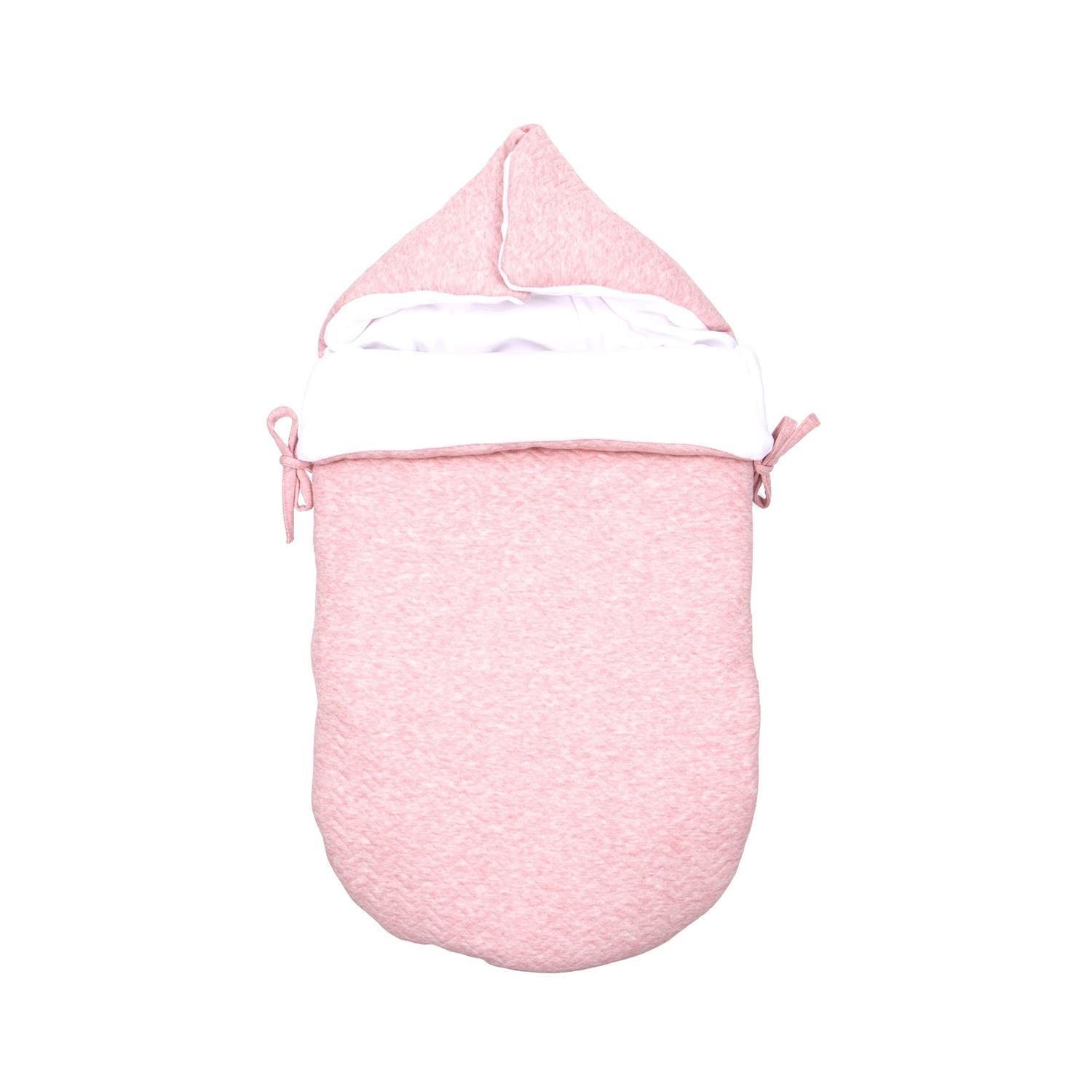 Taşıma Tulumu - Chevron Pink 3 Kemerli Portbebe - Poetree Kids