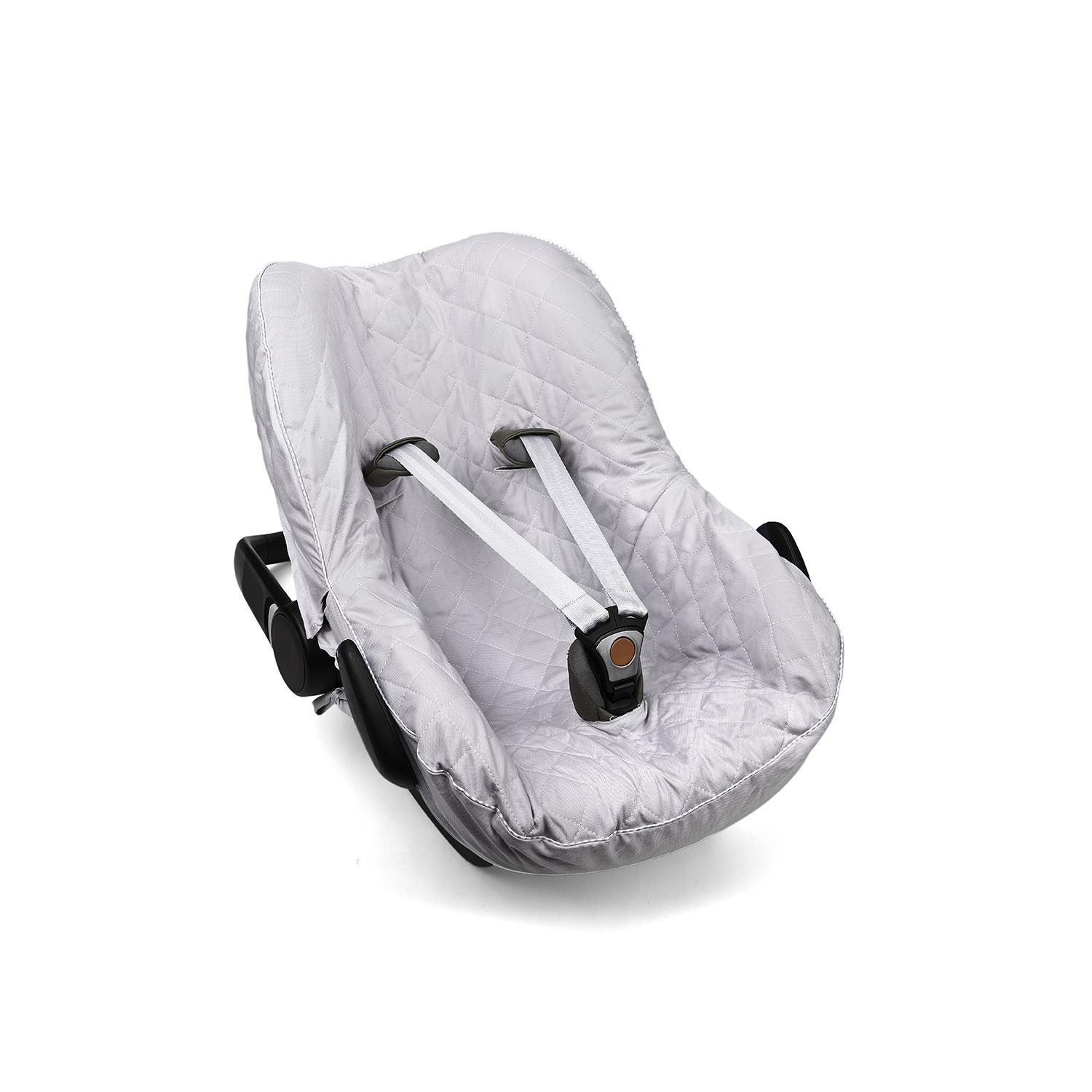 Araba Koltuğu Kılıfı - Oxford Grey Araba Koltuğu Kılıfı - Poetree Kids