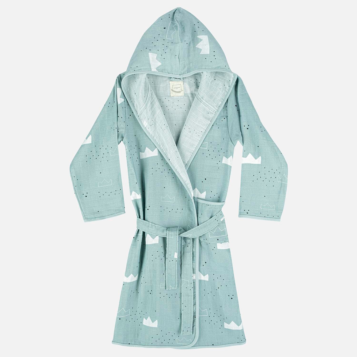 Müslin Bornoz - Taç Çocuk Müslin Bornoz - Miespiga