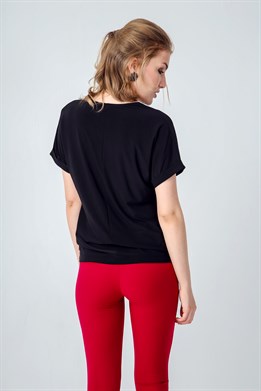 Kalın Kemerli D Tokalı Likralı Bilek Boy Kumaş Pantolon-Bordo