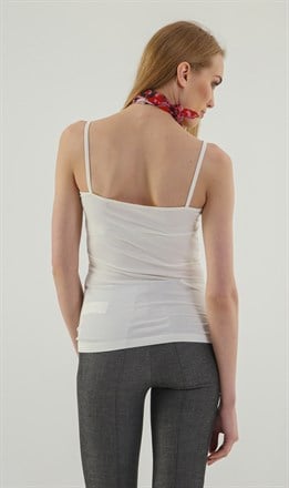 İp Askılı Body -Krem