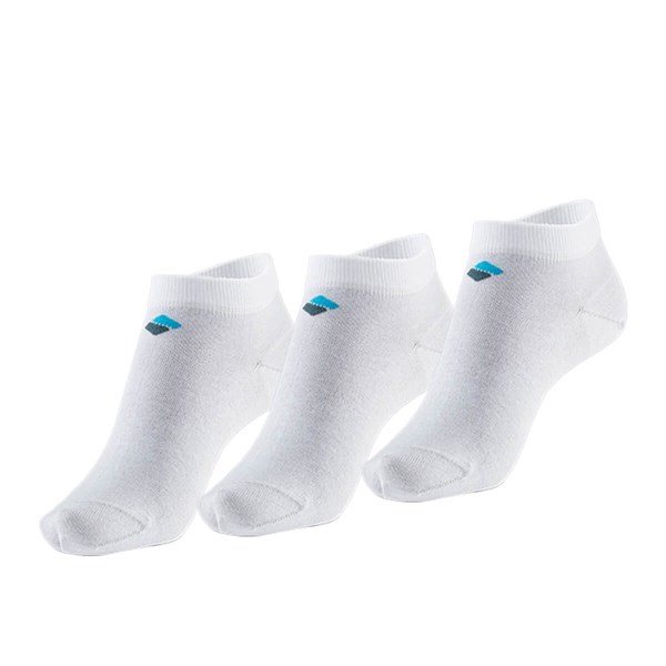 Koku Yapmayan Patik Kadın Beyaz Gümüş Çorap 3'lü Paket