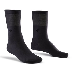 Diyabetik Soket Erkek Füme Gümüş Çorap 3'lü Paket