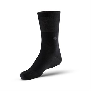 Diyabetik Soket Erkek Siyah Gümüş Çorap