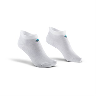 Koku Yapmayan Patik Kadın Beyaz Gümüş Çorap 3'lü Paket