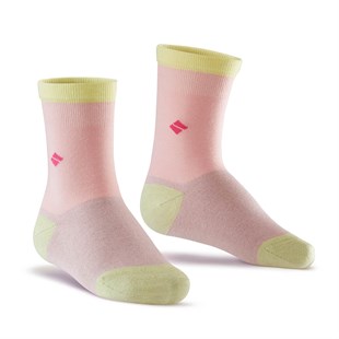 Koku Yapmayan Soket Kız Çocuk Karışık Gümüş Çorap 3'lü Paket