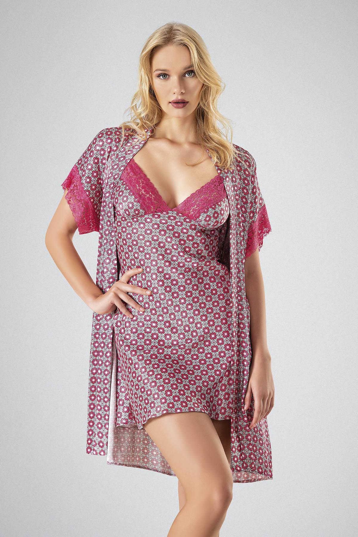 AHU KISA 2Lİ TK.S PEMBE