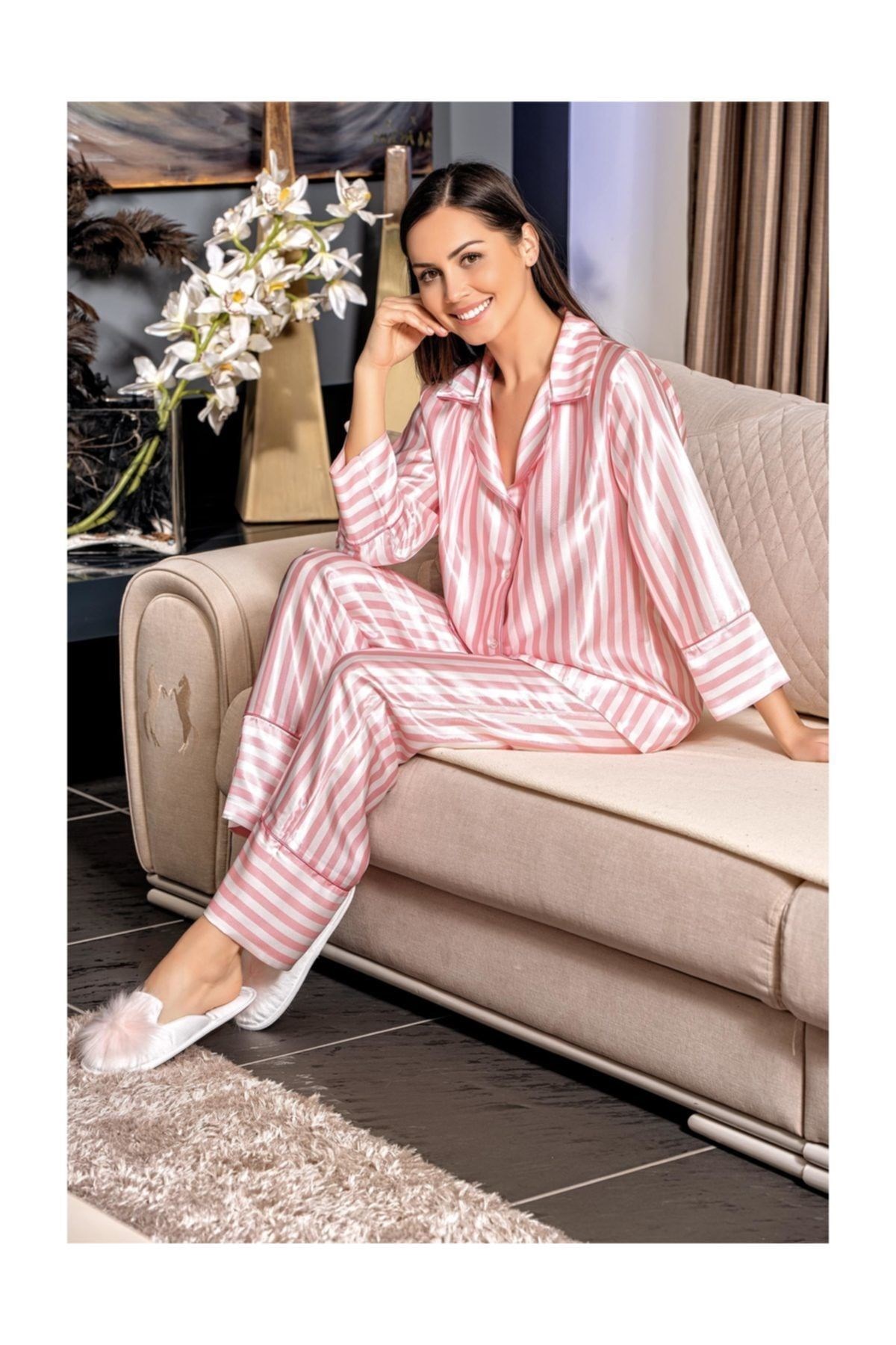 Pijama 2'li Takım Pembe