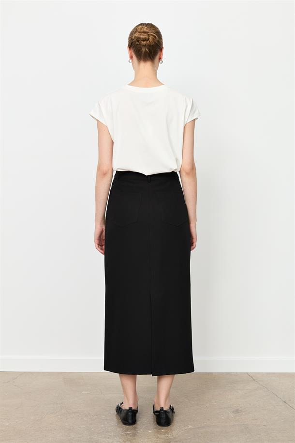 4 Cepli Uzun Kalem Etek-SİYAH