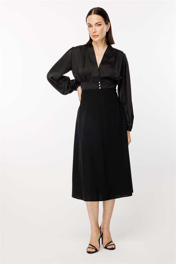 A Kesim Scuba Etek-SİYAH