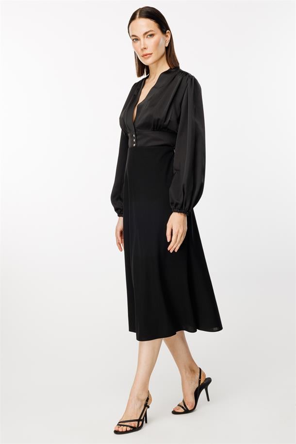 A Kesim Scuba Etek-SİYAH