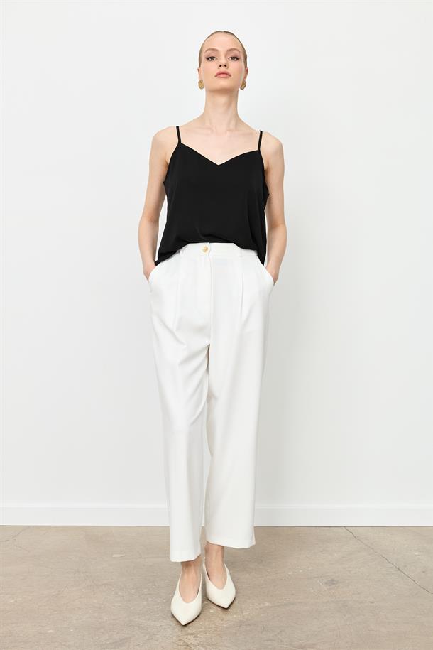 Beli Lastikli Relax Pantolon-KEMIK