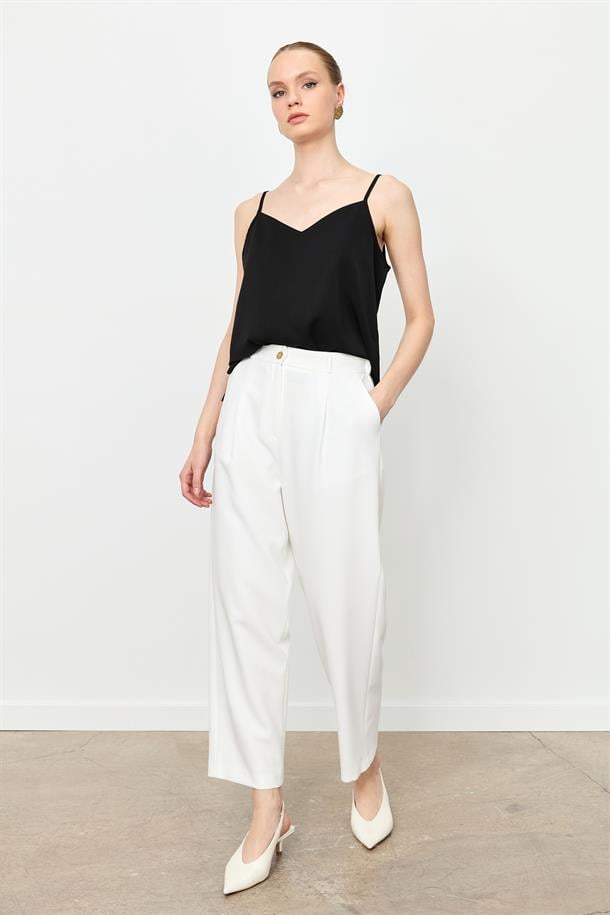 Beli Lastikli Relax Pantolon-KEMIK