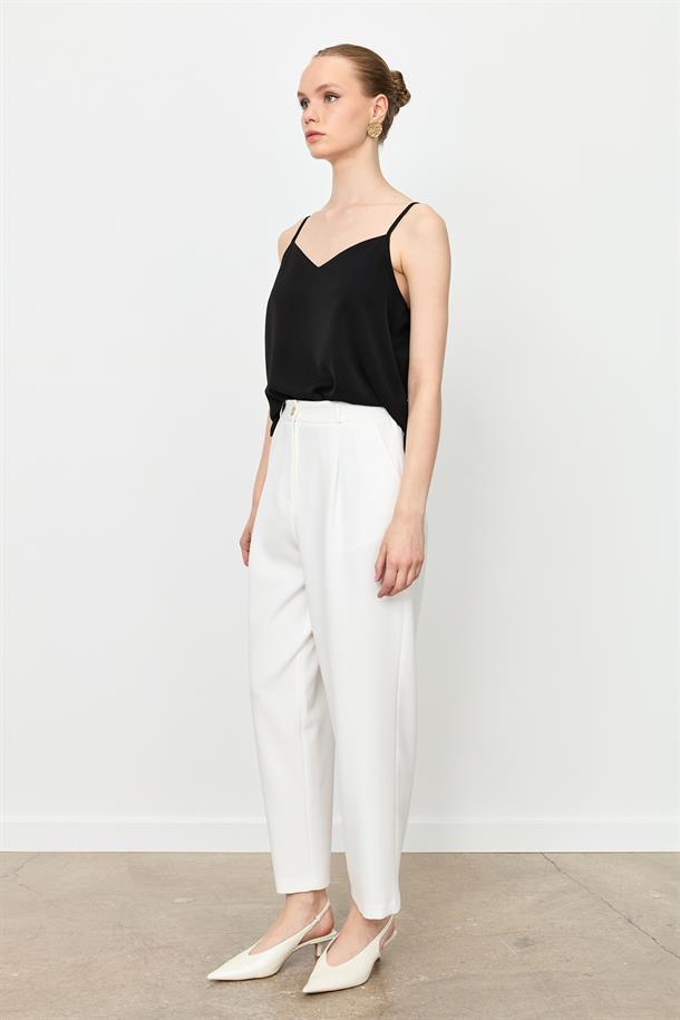 Beli Lastikli Relax Pantolon-KEMIK