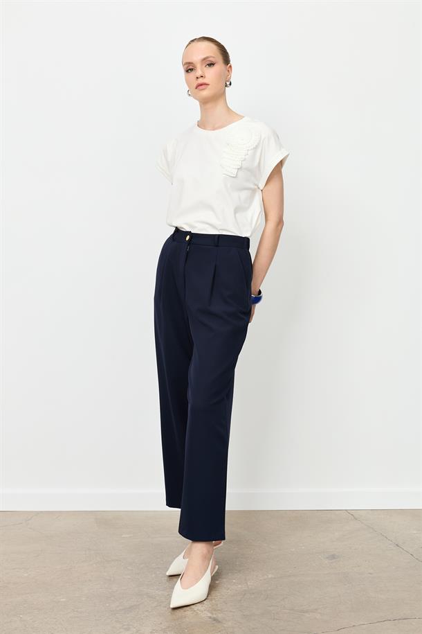 Beli Lastikli Relax Pantolon-LACI