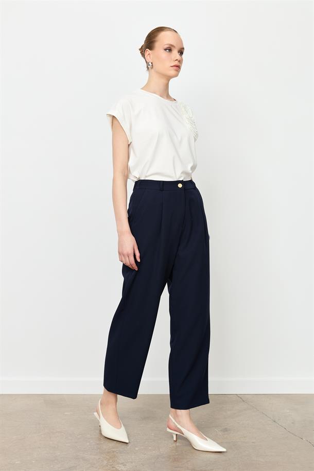 Beli Lastikli Relax Pantolon-LACI