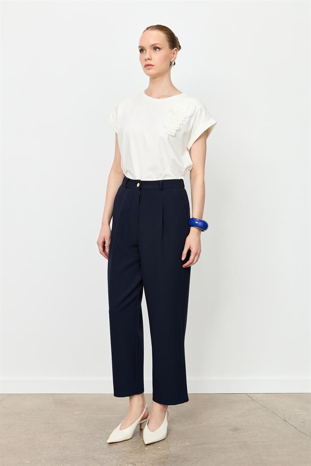 Beli Lastikli Relax Pantolon-LACI