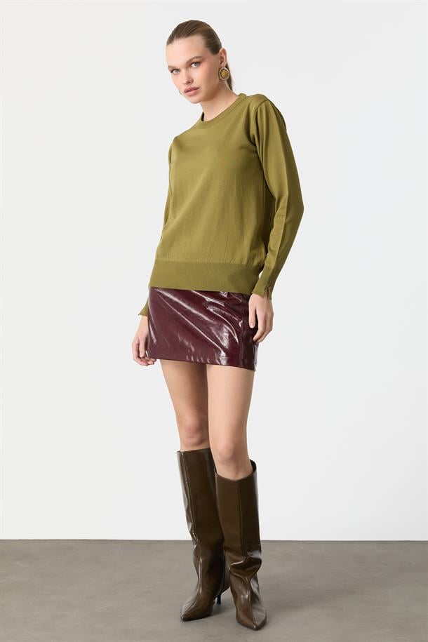 Basic Triko Kazak-Y.YEŞİLİ