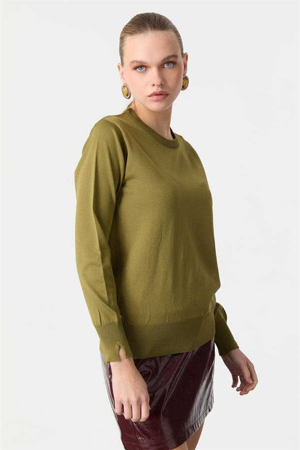 Basic Triko Kazak-Y.YEŞİLİ