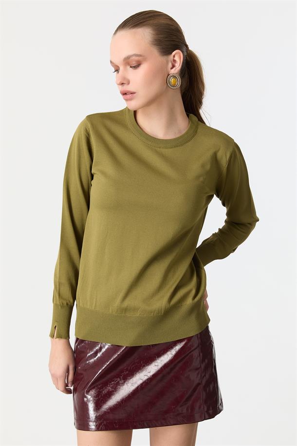 Basic Triko Kazak-Y.YEŞİLİ