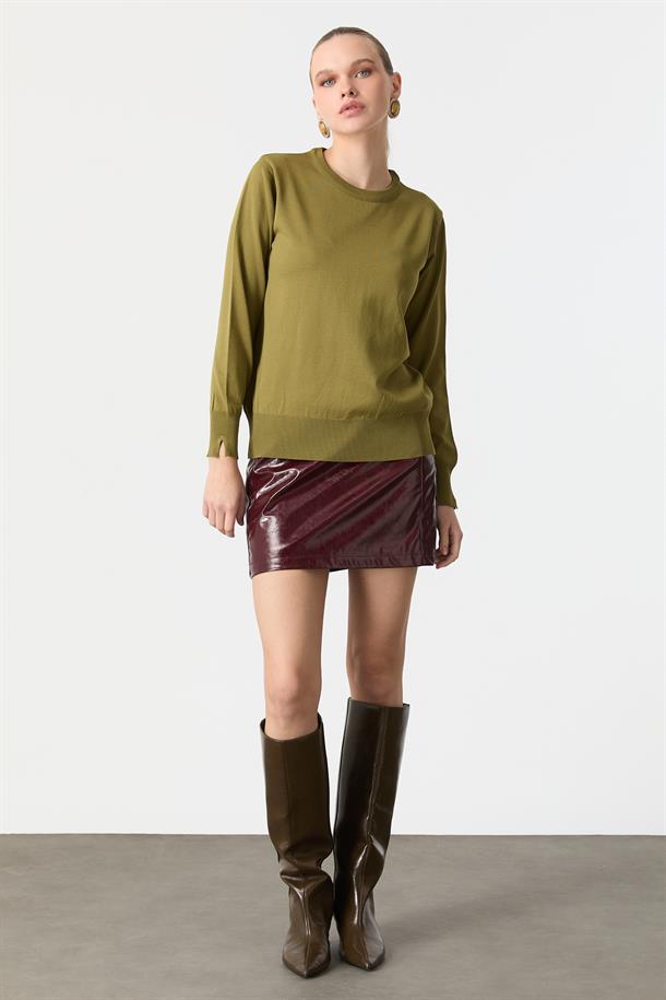 Basic Triko Kazak-Y.YEŞİLİ