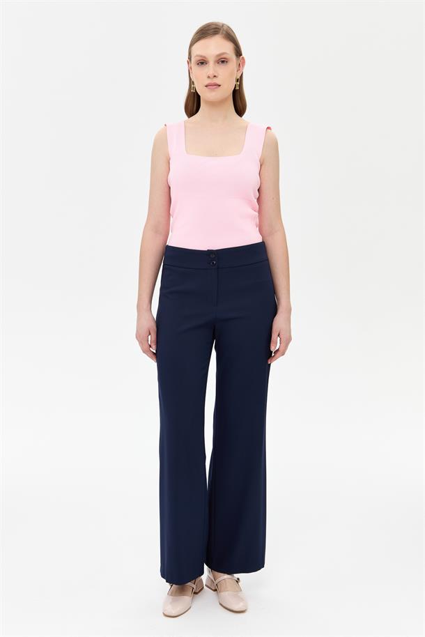 Bol Paça Klasik Pantolon-LACI