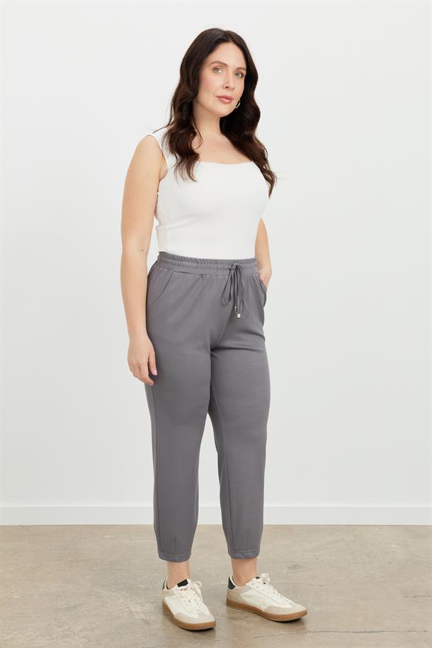 Büyük Beden Eşofman Pantolon-K.GRİ