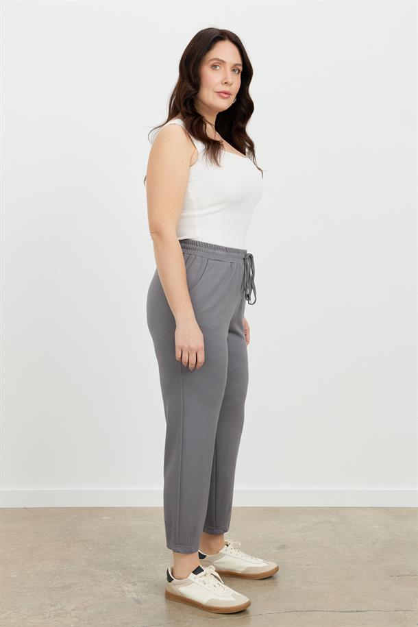 Büyük Beden Eşofman Pantolon-K.GRİ