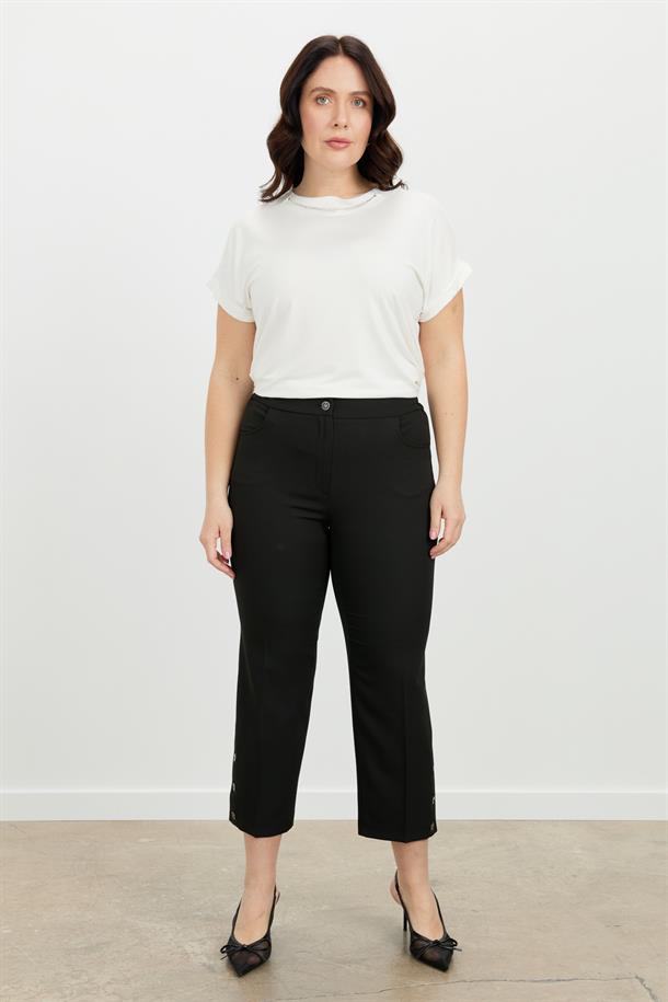 Büyük Beden Hürrem Pantolon-SİYAH