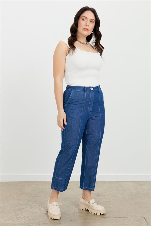 Büyük Beden Kot Pantolon-LACI