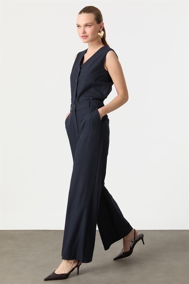 Ekoseli Palazzo Pantolon-LACI