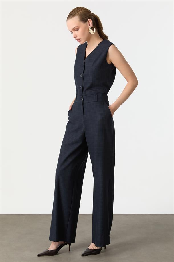 Ekoseli Palazzo Pantolon-LACI