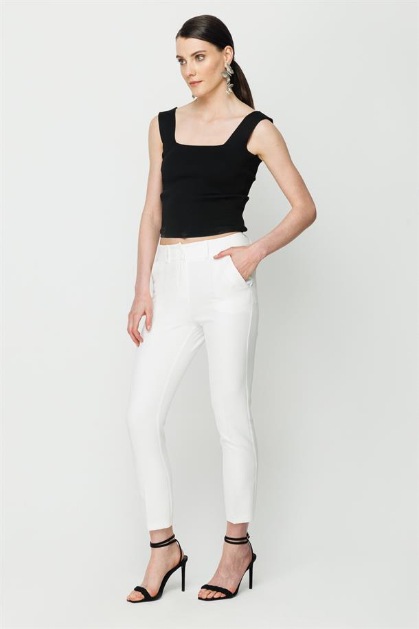 Klasik Fit Kesim Pantolon-KEMIK