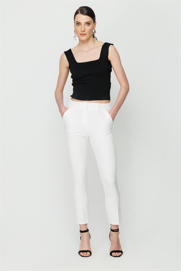 Klasik Fit Kesim Pantolon-KEMIK
