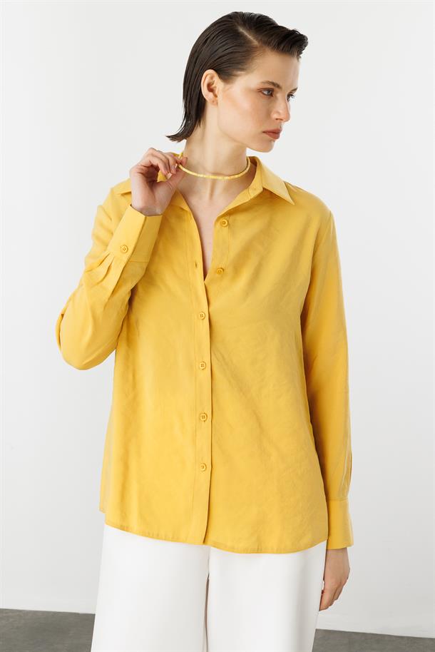 Pamuklu Gömlek-SAFRAN