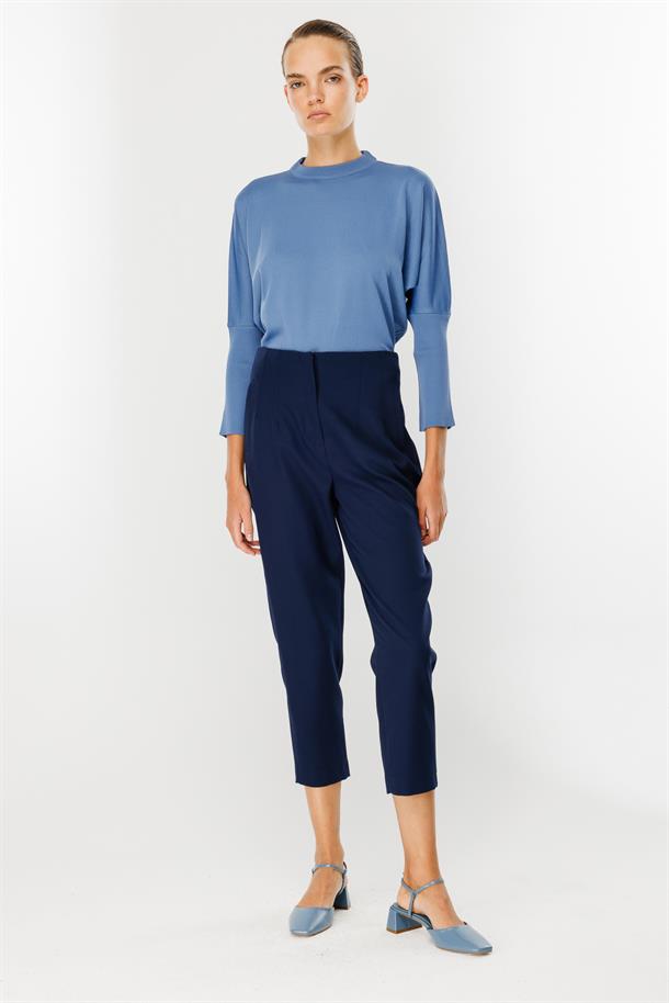 Pensli Yüksek Bel Pantolon-LACI