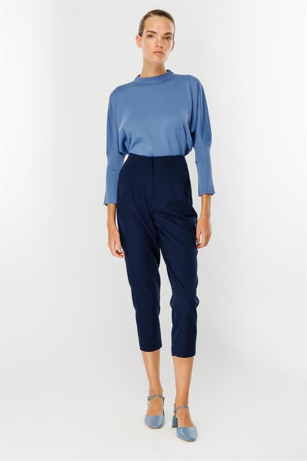 Pensli Yüksek Bel Pantolon-LACI