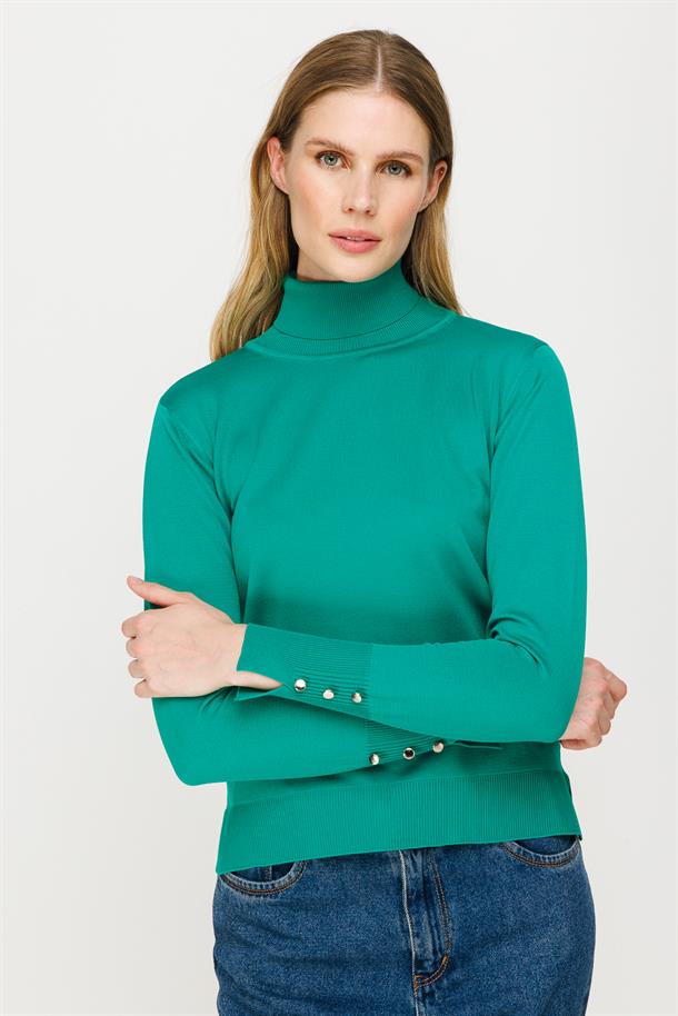 Tam Balıkçı Basic Triko Kazak-BENETTON