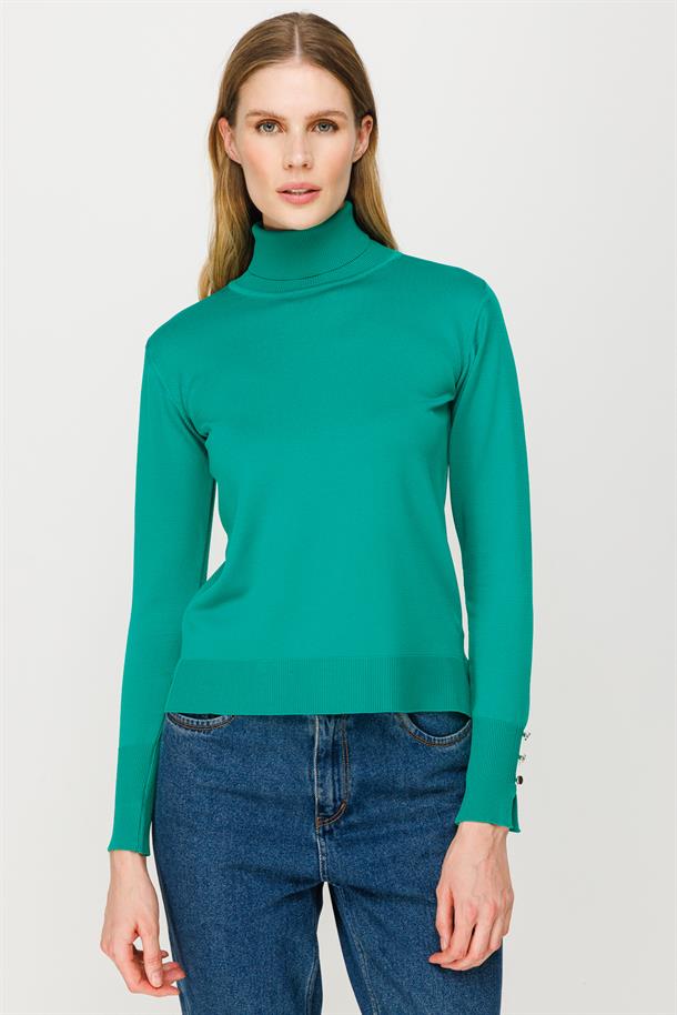 Tam Balıkçı Basic Triko Kazak-BENETTON