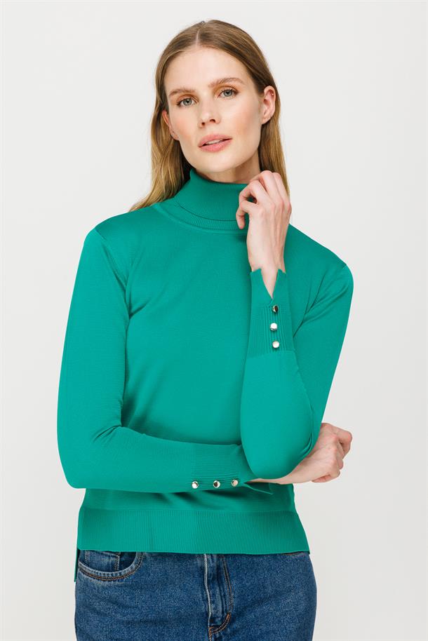 Tam Balıkçı Basic Triko Kazak-BENETTON