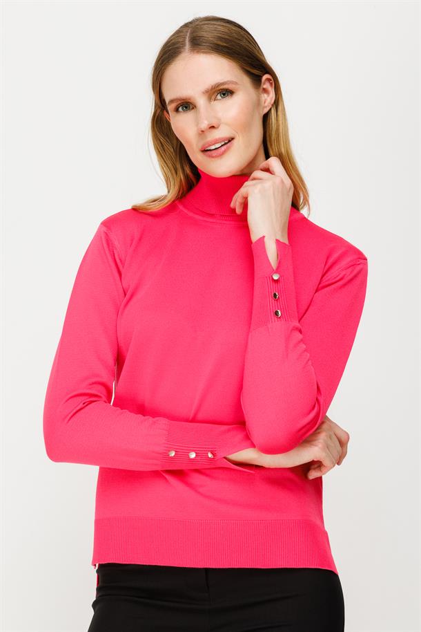 Tam Balıkçı Basic Triko Kazak-FUJYA