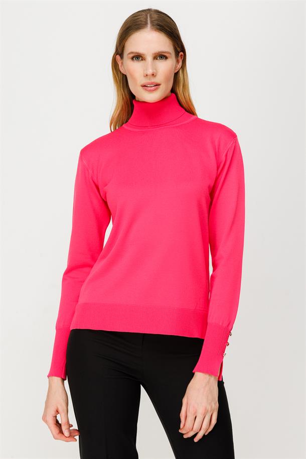 Tam Balıkçı Basic Triko Kazak-FUJYA