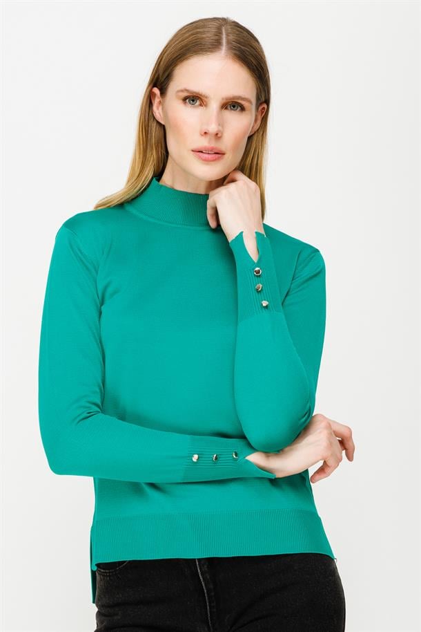 Yarım Balıkçı Basic Triko Kazak-BENETTON