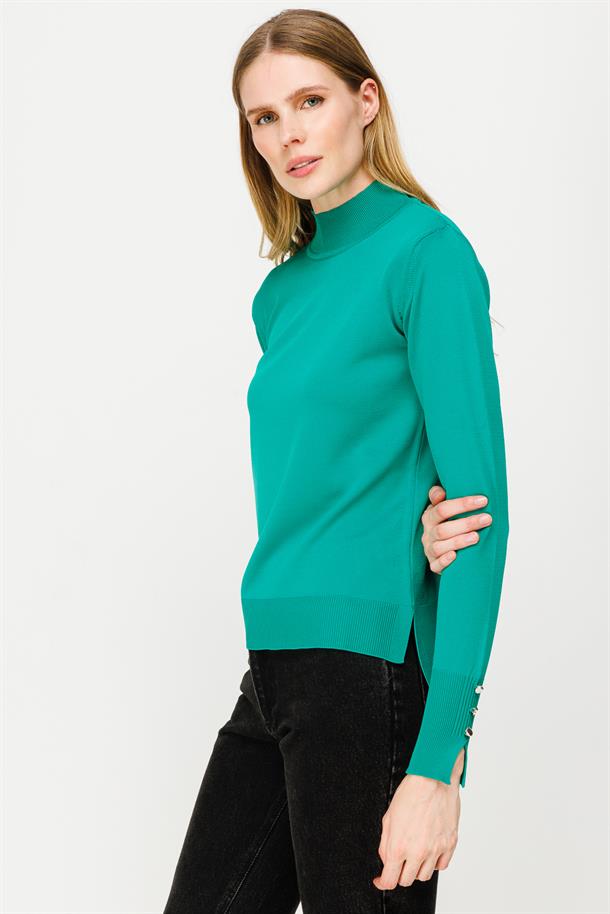 Yarım Balıkçı Basic Triko Kazak-BENETTON